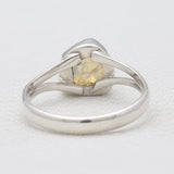 Natural Ethiopian Opal Silver Rings