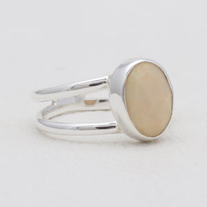 925 Sterling Silver Ethiopian Opal Rings
