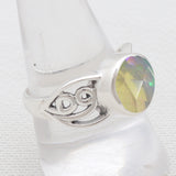 Ethiopian Opal Silver Ring