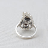 Thulite Silver Ring