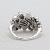 Tourmaline Silver Rings