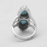 Rainbow Moonstone 925 Sterling Silver Rings