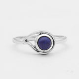 Amethyst Silver Rings