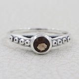 Citrine Silver Ring