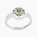 925 Sterling Silver Citrine Rings