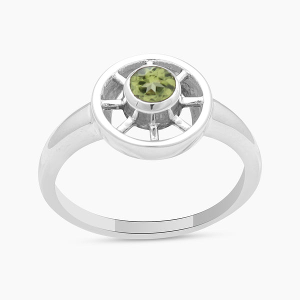 925 Sterling Silver Citrine Rings