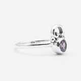 Garnet Silver Rings