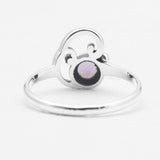 Garnet Silver Rings