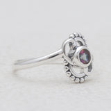 925 Sterling Silver Peridot Rings