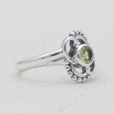 925 Sterling Silver Peridot Rings