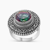 925 Sterling Silver Mystic Quartz Rings