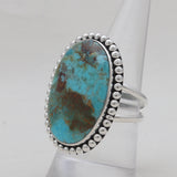 925 Sterling Silver Boulder Turquoise Rings