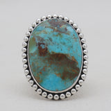 925 Sterling Silver Boulder Turquoise Rings