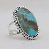 925 Sterling Silver Boulder Turquoise Rings