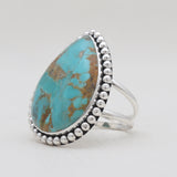 925 Sterling Silver Boulder Turquoise Rings