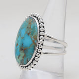 925 Sterling Silver Boulder Turquoise Rings