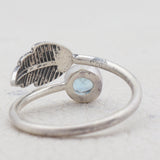 Larimar Silver Ring