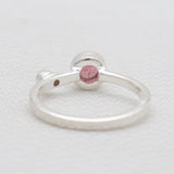 Tourmaline Silver Rings