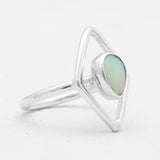 925 Sterling Silver Ethiopian Opal Rings