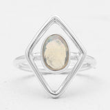 925 Sterling Silver Ethiopian Opal Rings