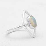 925 Sterling Silver Ethiopian Opal Rings