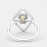 925 Sterling Silver Ethiopian Opal Rings