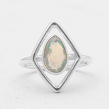 925 Sterling Silver Ethiopian Opal Rings