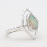 925 Sterling Silver Ethiopian Opal Rings
