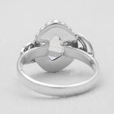 925 Sterling Silver Herkimer Quartz Rings