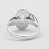 925 Sterling Silver Herkimer Quartz Rings