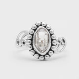 925 Sterling Silver Herkimer Quartz Rings