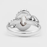 925 Sterling Silver Herkimer Quartz Rings