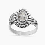925 Sterling Silver Herkimer Quartz Rings