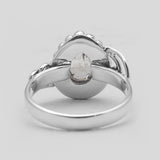 925 Sterling Silver Herkimer Quartz Rings
