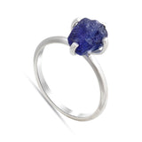 Tanzanite Silver Ring