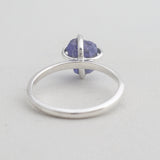 Tanzanite Silver Ring