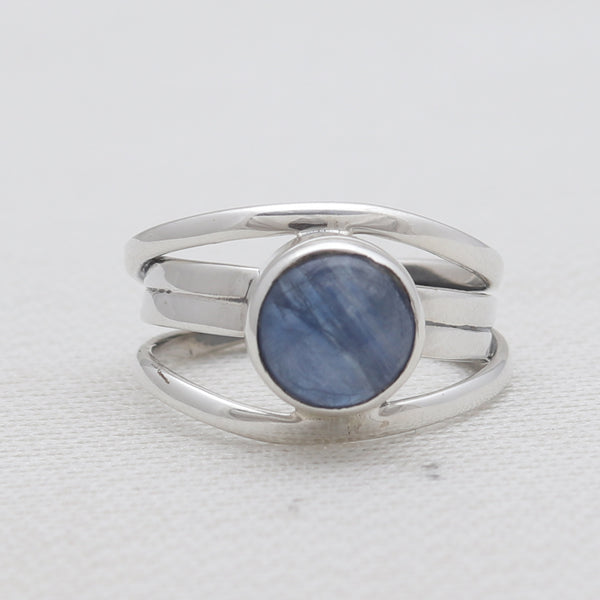 Kyanite Silver Rings