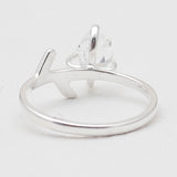 925 Sterling Silver Herkimer Quartz Rings