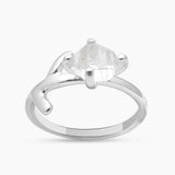 925 Sterling Silver Herkimer Quartz Rings