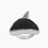 Shark Tooth Silver Rings