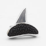 Shark Tooth Silver Rings
