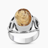 925 Sterling Silver Citrine Rings