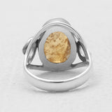 925 Sterling Silver Citrine Rings