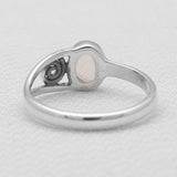 Ethiopian Opal Silver Rings