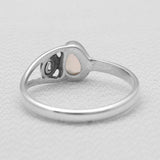 Ethiopian Opal Silver Rings