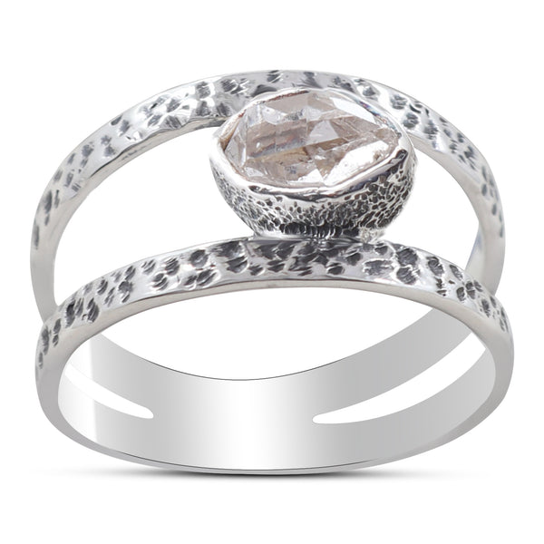 Ethiopian Opal Silver Rings