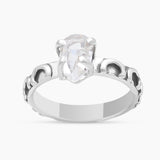 925 Sterling Silver Herkimer Quartz Rings