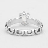 925 Sterling Silver Herkimer Quartz Rings