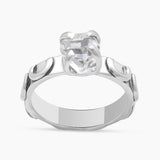 925 Sterling Silver Herkimer Quartz Rings