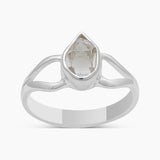 925 Sterling Silver Herkimer Quartz Rings